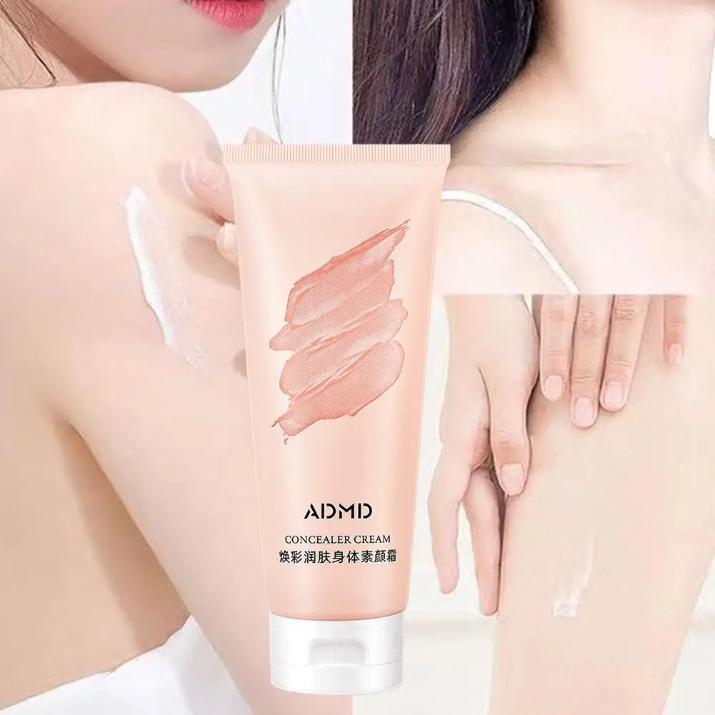 Body Leg Makeup Lotion Even Skin Tone Body Foundation Lasting 100g Cream Lotion Waterproof Whitening Long Body Body C9T2