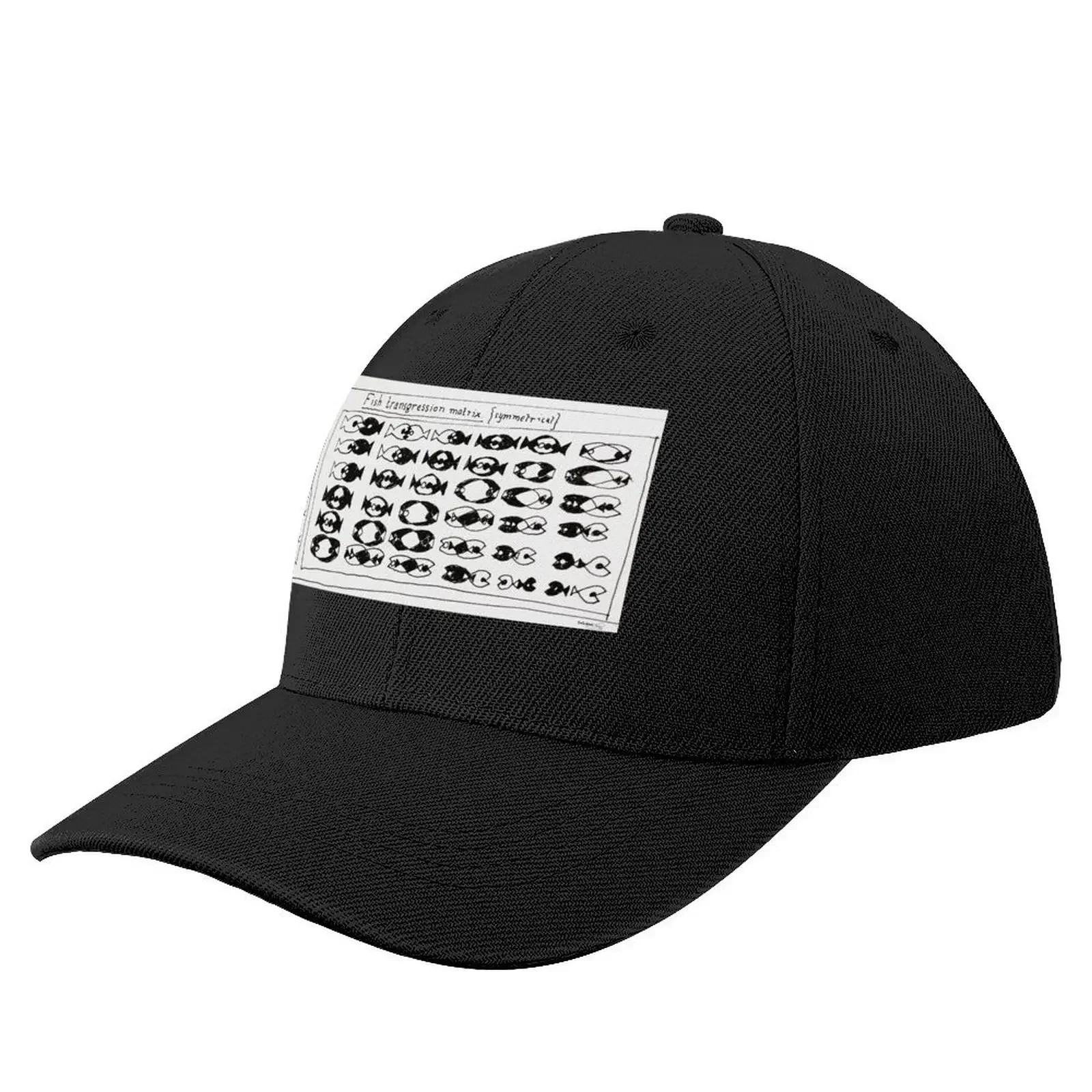 

fish transgression matrix Baseball Cap Snap Back Hat tea Hat western Hat Fishing cap Hats For Men Women's