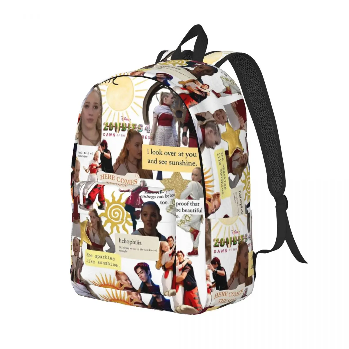 الزومبي 4 فجر مصاصي الدماء حقيبة ظهر عادية في الهواء الطلق طالب الأعمال نوفا فيكتور Daypack الرجال النساء كمبيوتر محمول حقيبة قماش قنب