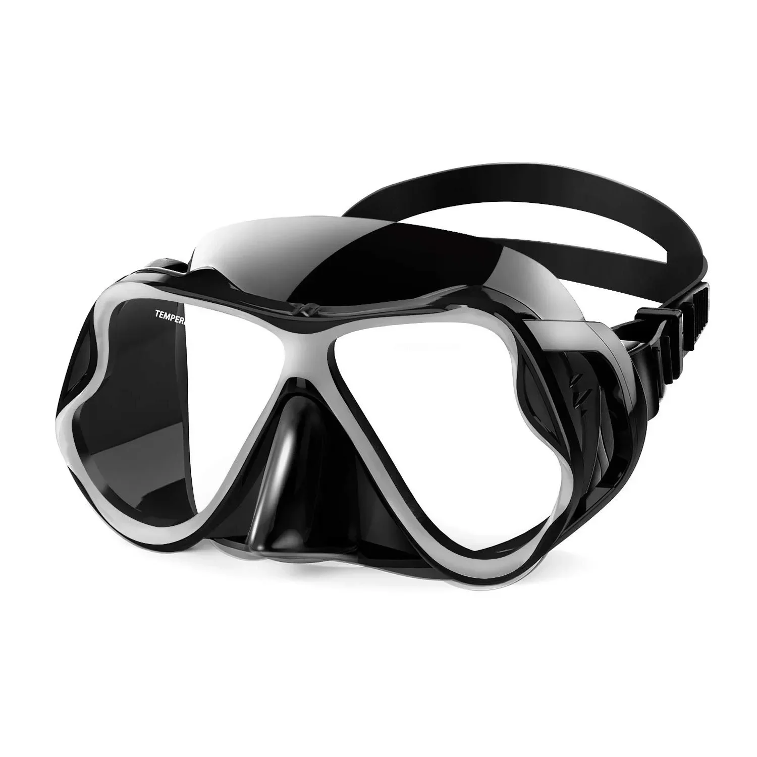 

Diving goggles Tempered glass Liquid silicone goggles Snorkeling full mask Diving goggles Adult