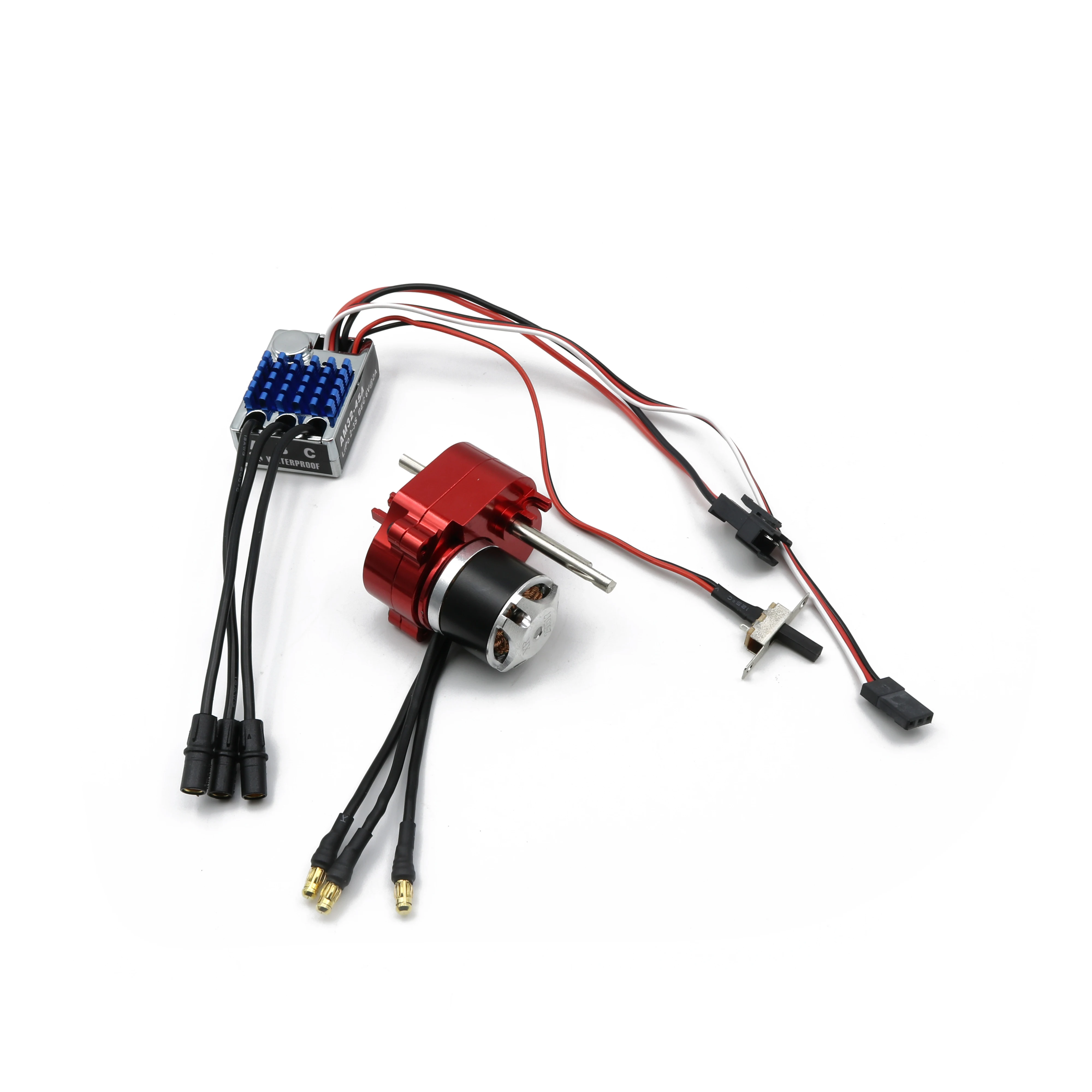 Brushless external rotor motor,metal gearbox,Modification accessories Suitable for MN78 MN82 MN168 remote control car rc car