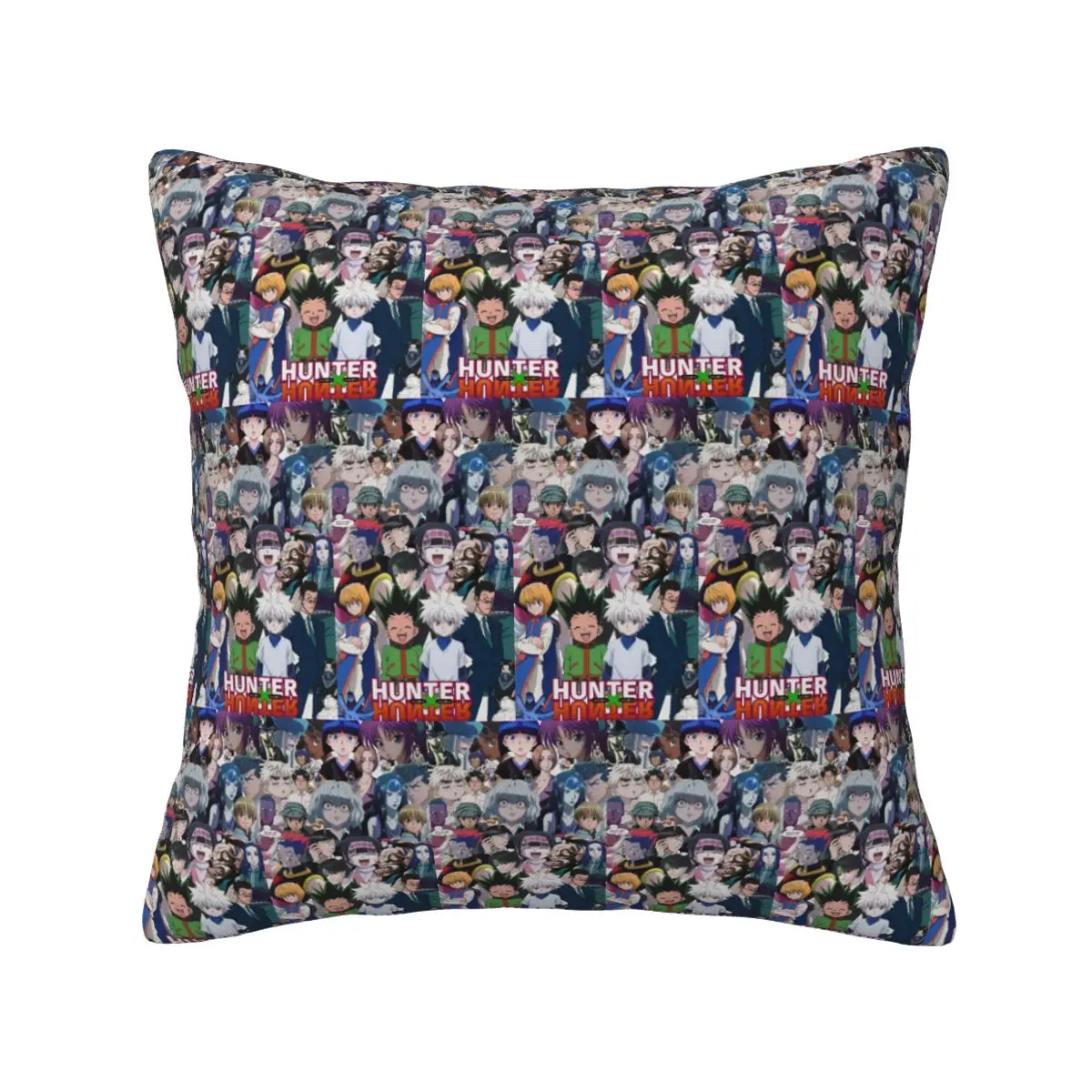 Anime HXH Hunter X Hunter Square Pillowcase Pillow Cover Cushion Zip Decorative Comfort Throw Pillow for Home Living Room