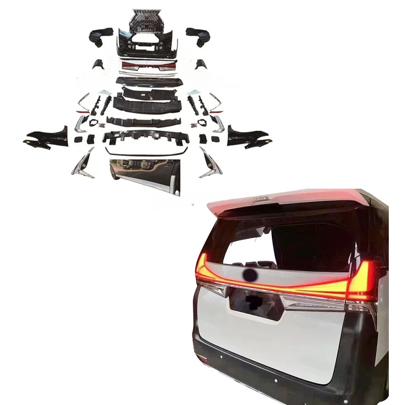 High Quality Facelift Body Kit Off‑Road Modification Fit for Vellfire Alphard 2018