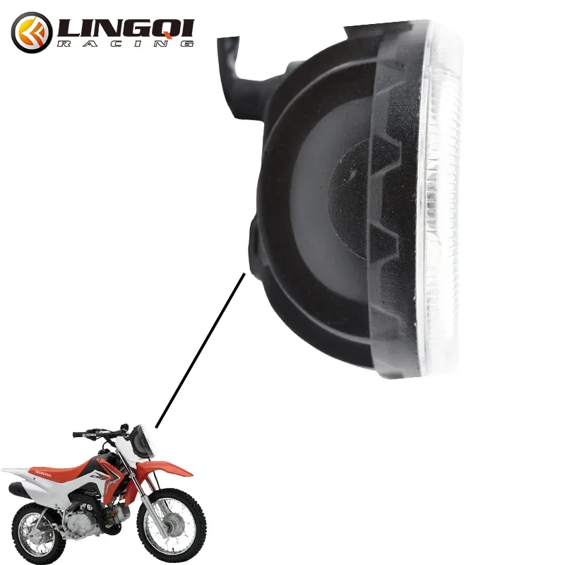 LYNNCHI Motorrad LED Scheinwerfer Runde Nebelscheinwerfer Mit 4 Augen Kopf Lampe Für Off Road ATV UTV SUV Jeep Pit Dirt Bike Teile