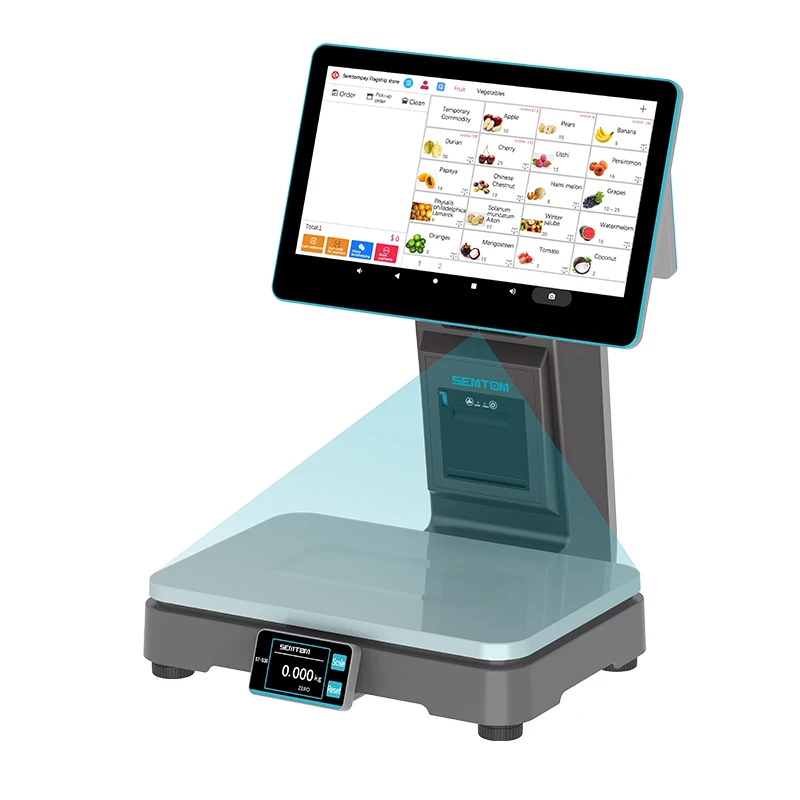 

Hot Sales 15.6 Inch Android System AI Cash Register Scales for Supermarket and Restaurant Cashier