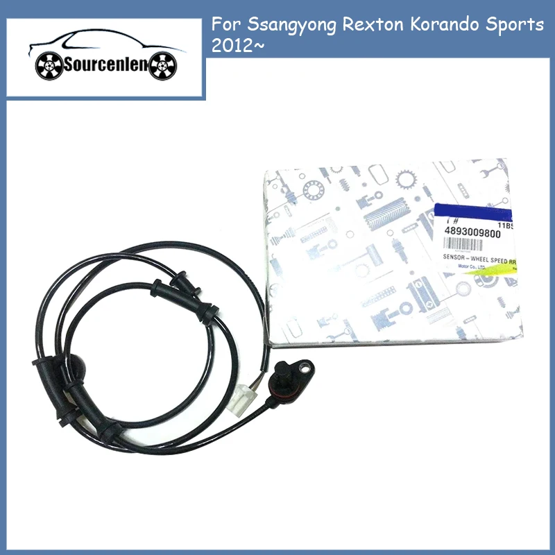 

Brand New Genuine Rear Wheel ABS Speed Sensor 4893009800 For Ssangyong Rexton Korando Sports 2012~