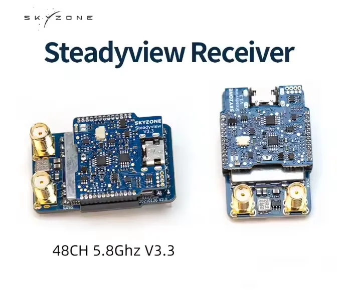 SKYZONE Sky04X / 04O / Cobra X V2: 5.8Ghz 48CH FPV Goggles with Steadyview/Rapidmix & V3.3 Hardware for Dr-one thumbnail 6
