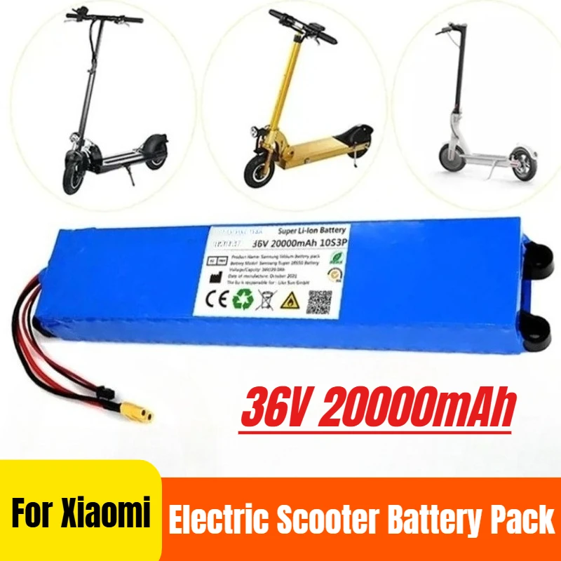 

For Xiaomi M365 36V 20000mAh Electric Scooter Battery Pack