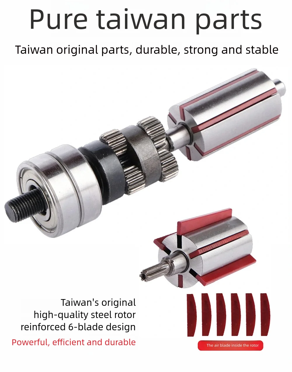 AhuHardware M3 M4 M5 M6 M8 M10 M12 Straight Pneumatic Air Tapping Motor for Threading Common Iron