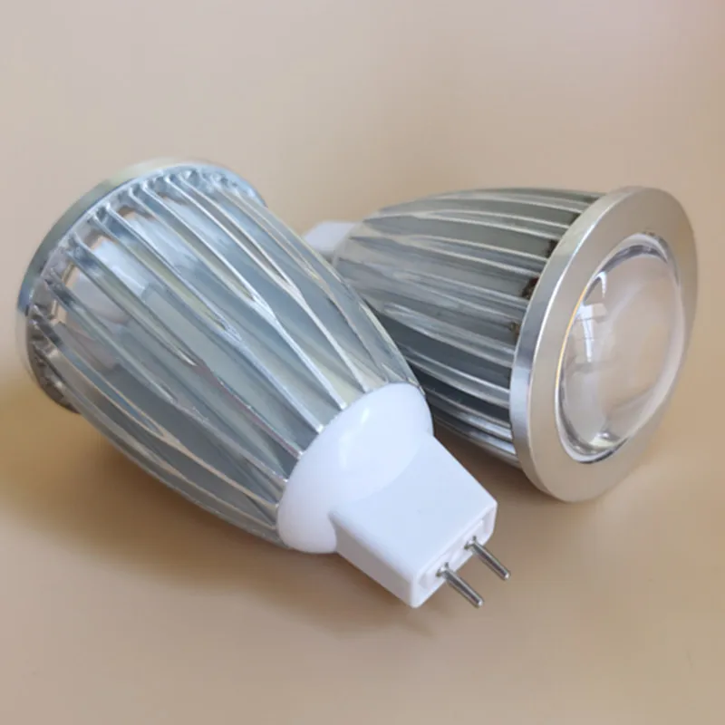 Super Bright 10W MR16 COB Led Bulb Spotlight 12V Natural Light Warm White 3000K  High Power Spot Light Home Lamp