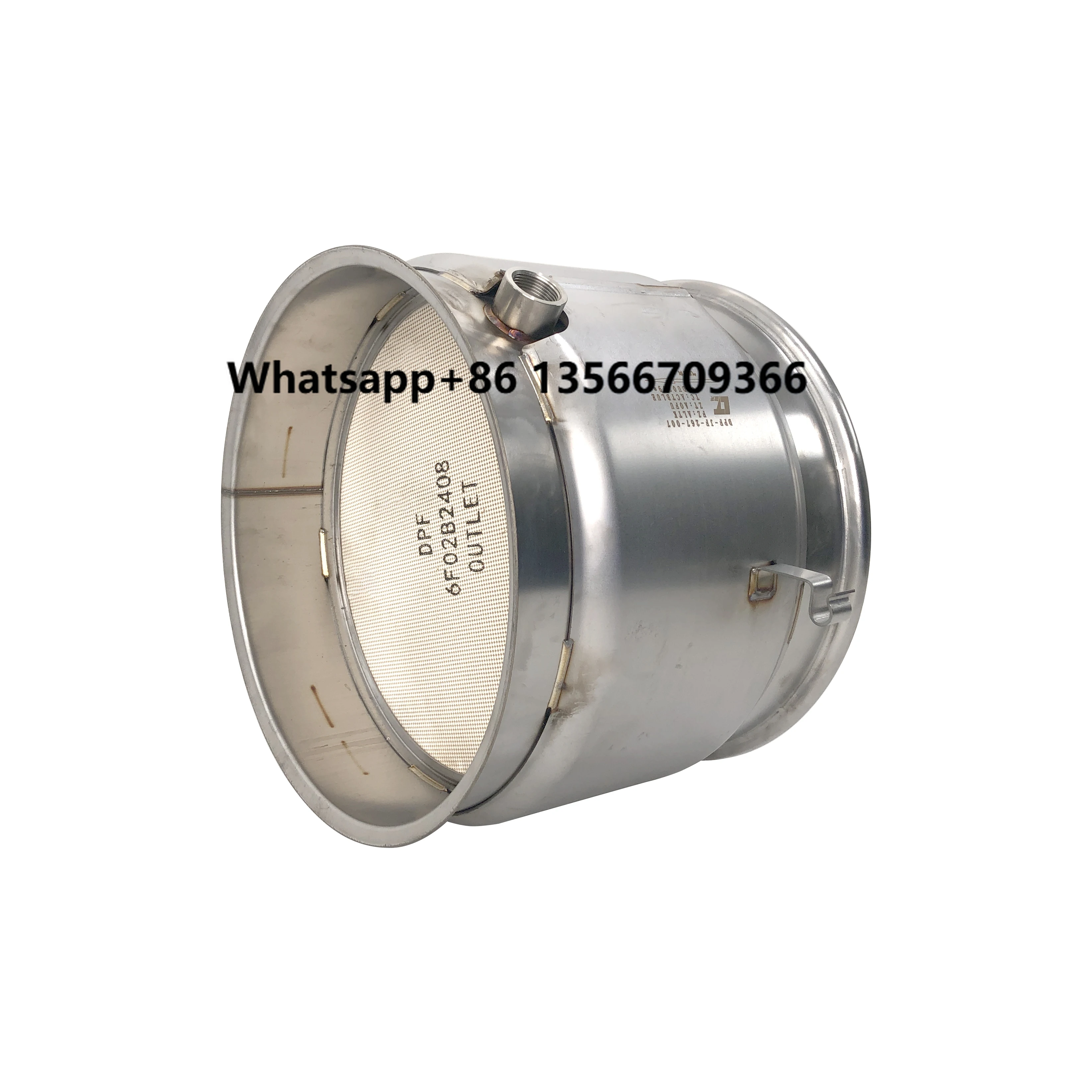 

Truck exhaust after-treatment catalytic unit