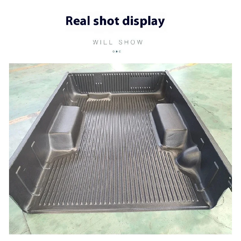 

For LC79 Modified Single Row Double Door Two Door Extended Pickup Truck Cargo Box Exterior Accessories Blank Mat No Logo