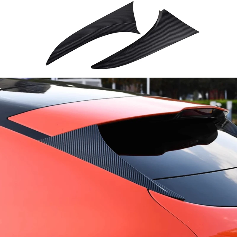 

Car Carbon Look Rear Window Tail Wing Trim Fit for Xpeng G6 Modified Car Rear Window Protection Patch Car Exterior Accessories