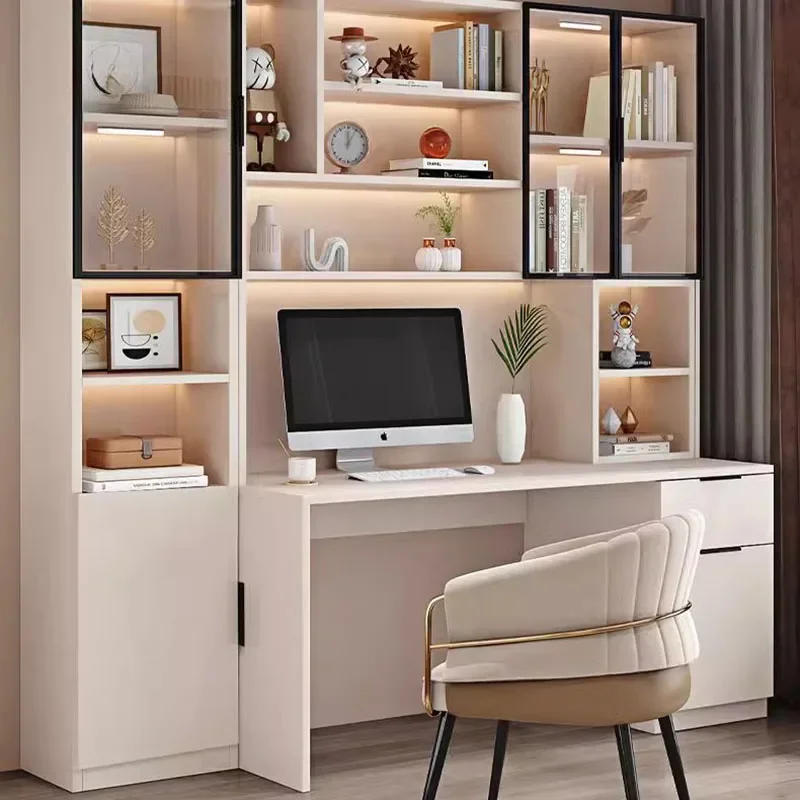 White Room Desk Bedroom White Standing Filing Cabinets Desk Shelves Office Executive Silla Escritorio Living Room Furniture