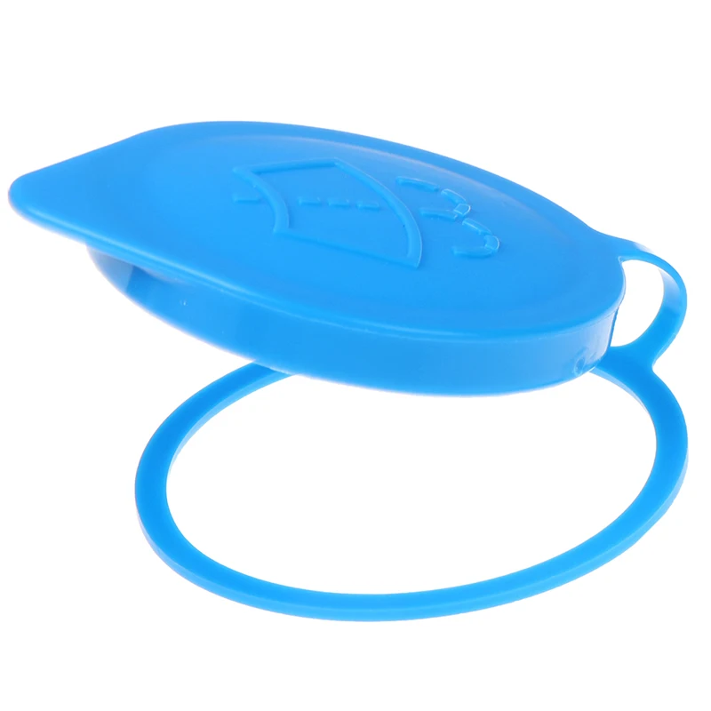 1PC Windshield Washer Bottle Cap Cover Blue Universal Wiper Water Tank Lid for Car Glass Fluid Bottle Cover Replacement view 2