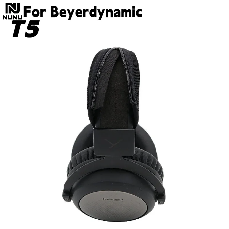 

Comfortable Zipper head beam protective cover For Beyerdynamic T5 Headphones Head Beam Sleeve Cover