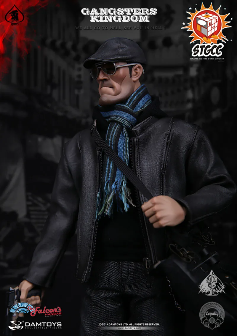 DAMToys-figura de acción de Gangsters Kingdom Side Story Spade J, modelo GK001EX a escala 1/6, versión especial de 12"