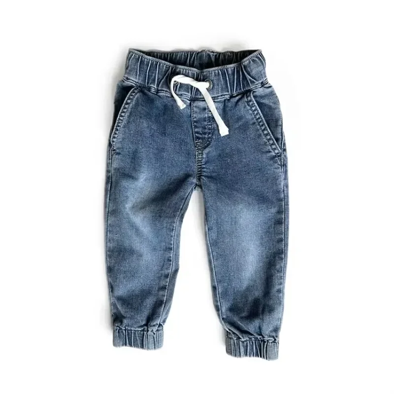 

Children's Side Pocket Pants Skinny Jeans Toddler Boys Light Wash Blue Denim Boys Jeans