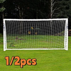 Football Net For Soccer Goal Post Junior Sports Training 3m x 2m 1.2m x 1.8m Football Net Foldable Portable Soccer Net Kids