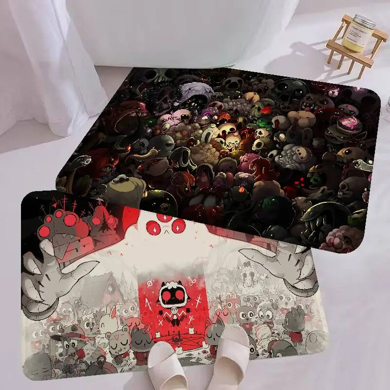 T-The Binding Of Isaac Anime Hallway Carpet Washable Non-Slip Living Room Sofa Chairs Area Mat Kitchen Doormat Area Rug