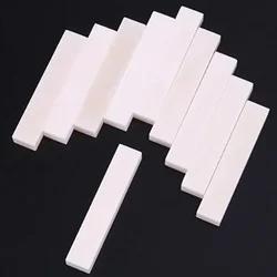 Universal Blank Bone Nut 52*10*6mm Folk/Classic Guitar Bass Luthier Saddle Bridge DIY Guitar Bass Ukulele Accessories