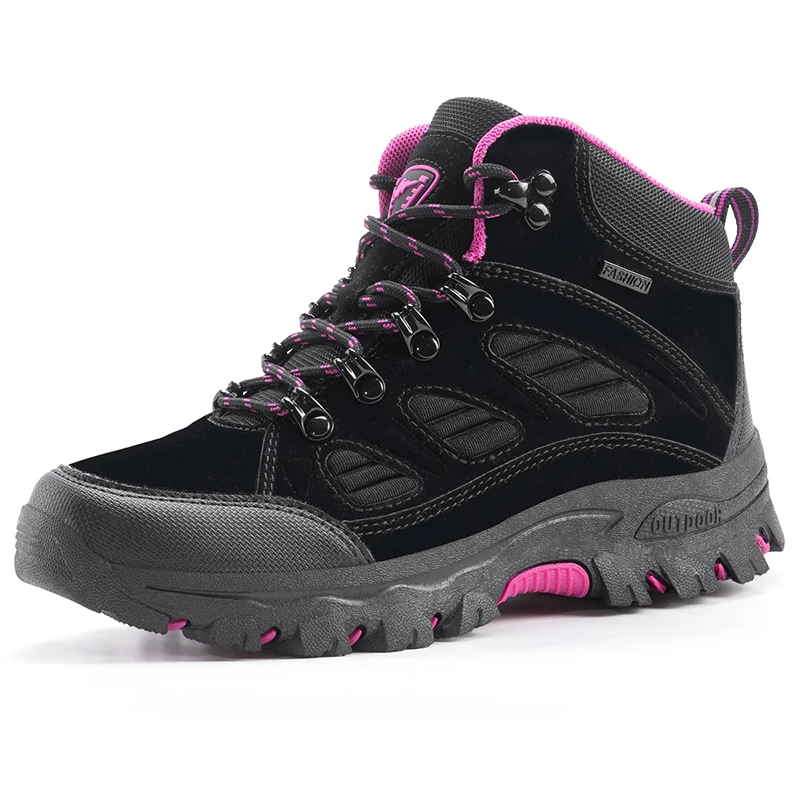 

Large Size Couples Outdoor Climbing Shoes Casual Hiking Footwear for Women