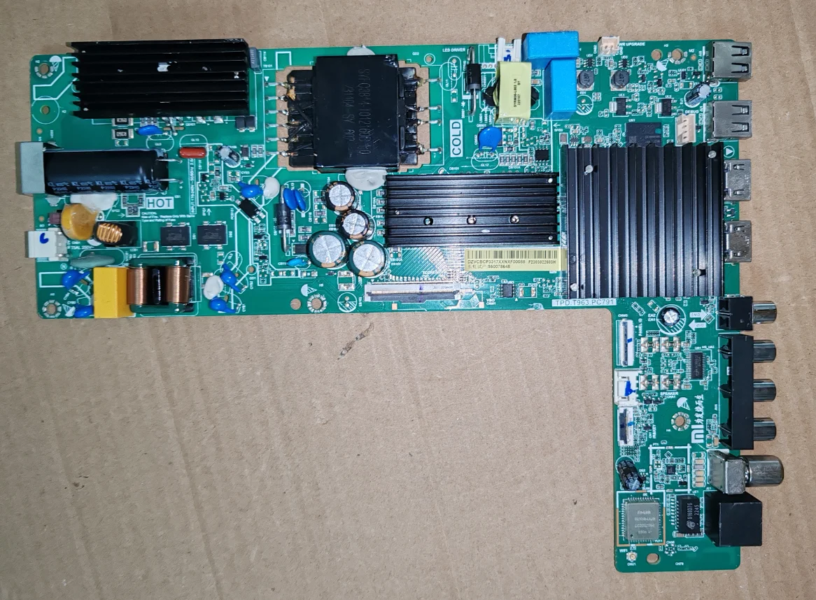 

TPD.T963.PC791 F2303022503H Smart WiFi network TV motherboard, tested well, physical photo