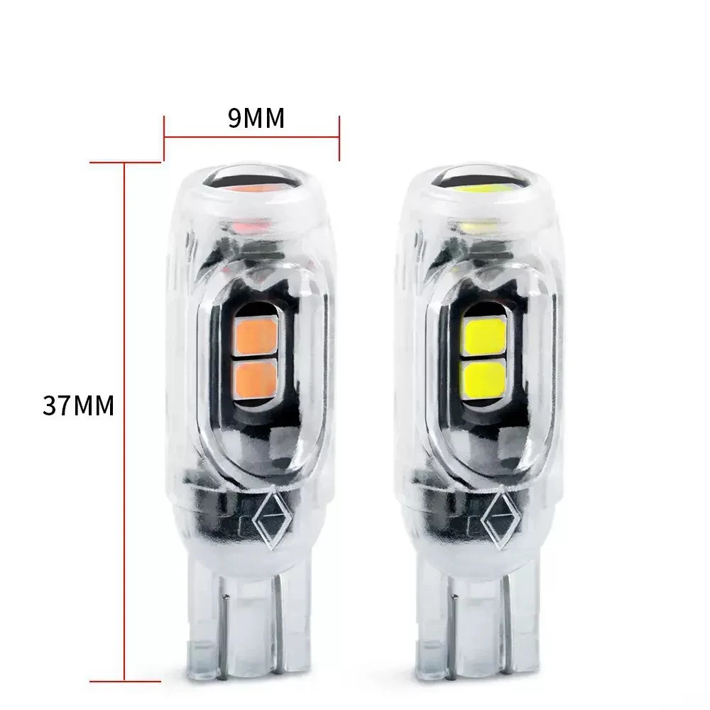 T10 Plate Light White/ Yellow/ Flashing/ Constant Lights Motorcycle License Plate Lights Car License Plate Lights