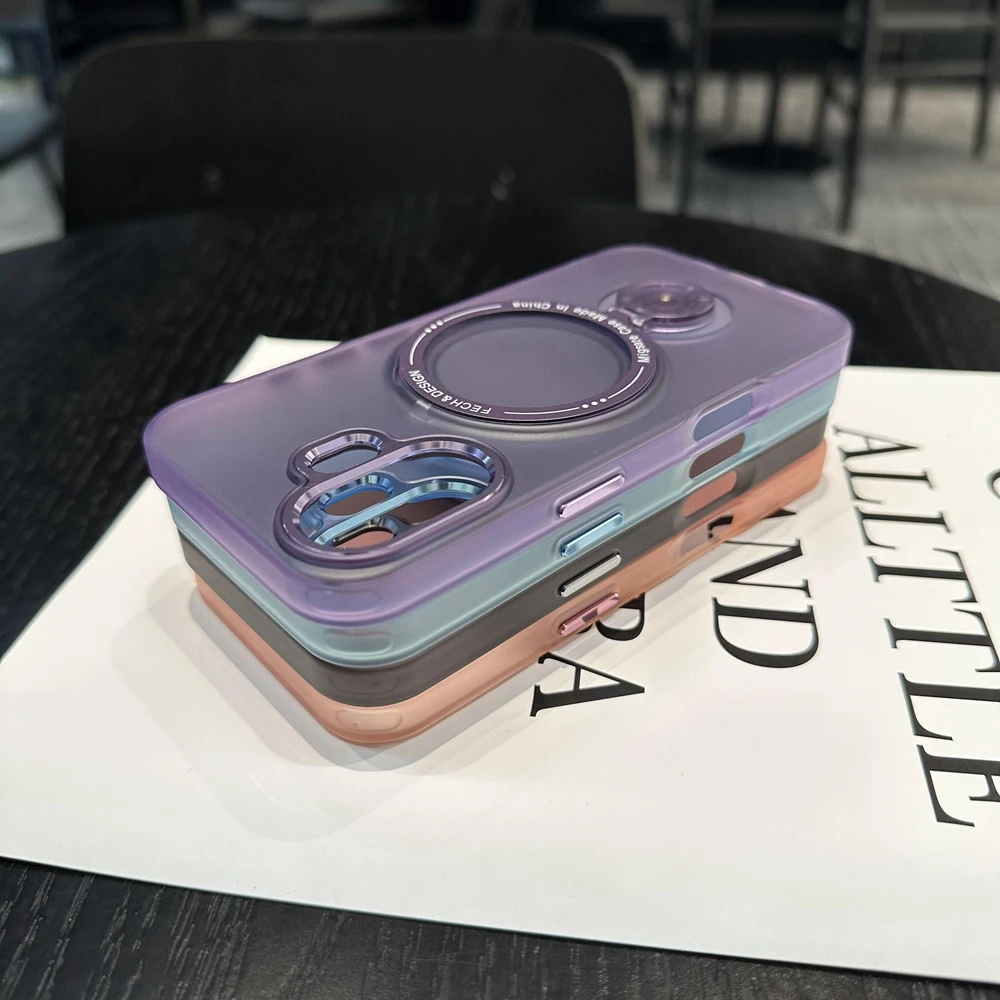 16promax Magsafe вращающийся на 360 градусов чехол для iPhone 16 15 14 11 12 13 16 Pro Max Plus Магнитная подставка противоударный чехол