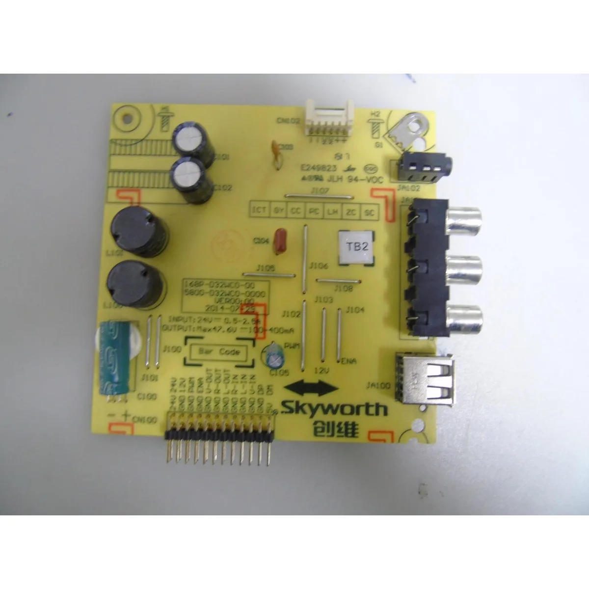 

for Skyworth 32E360e Constant Current Plate 168P-D32wc0-00 5800-D32wc0-0000