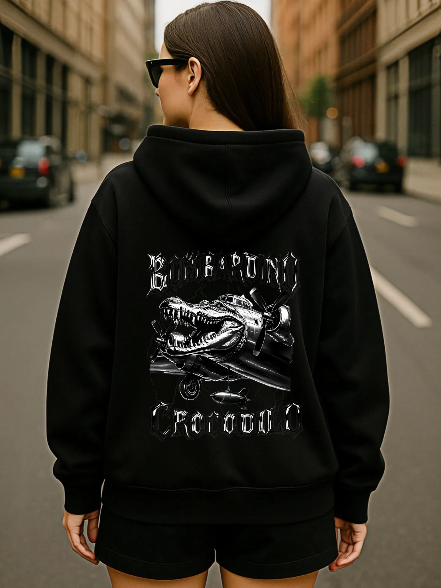 Graphic Hoodie Women, Cartoon Print, Casual Aesthetic, Soft Fabric, Casual Everyday Wear, For Teens