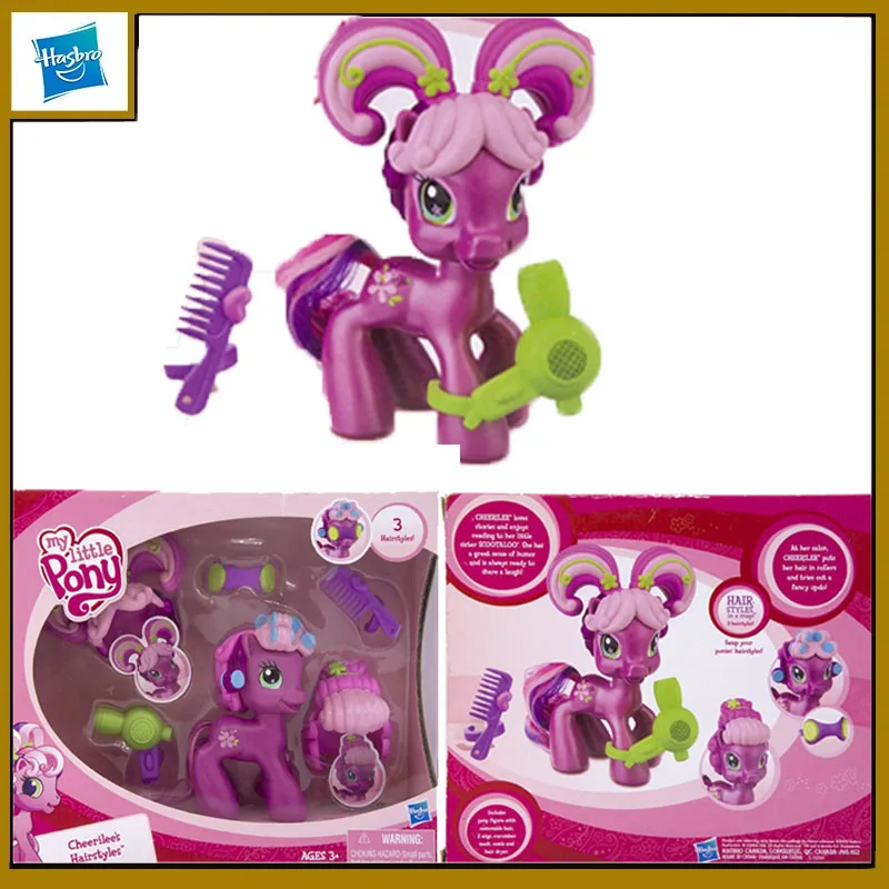 

Hasbro Original My Little Pony Anime Figure Beauty Hairdresser Cheerilee Action Figure Toys for Boys Girls Kids Gift