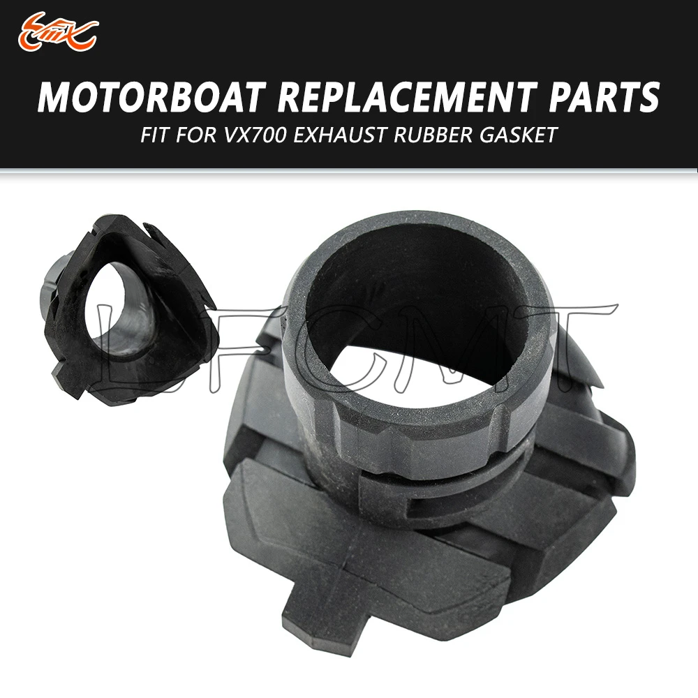 Fit For WaveRunner Wave Runner VX700 VX 700 Watercraft Replaces Parts Exhaust Rubber Pad Exhaust Rubber Boot Mount