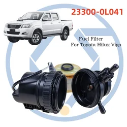 Fuel Filter Assembly 23300-0L041 233000L041 For Toyota HILUX 1KD 2KD 2009 FORTUNER 2004-2016 Straight Tube 23390-0L041