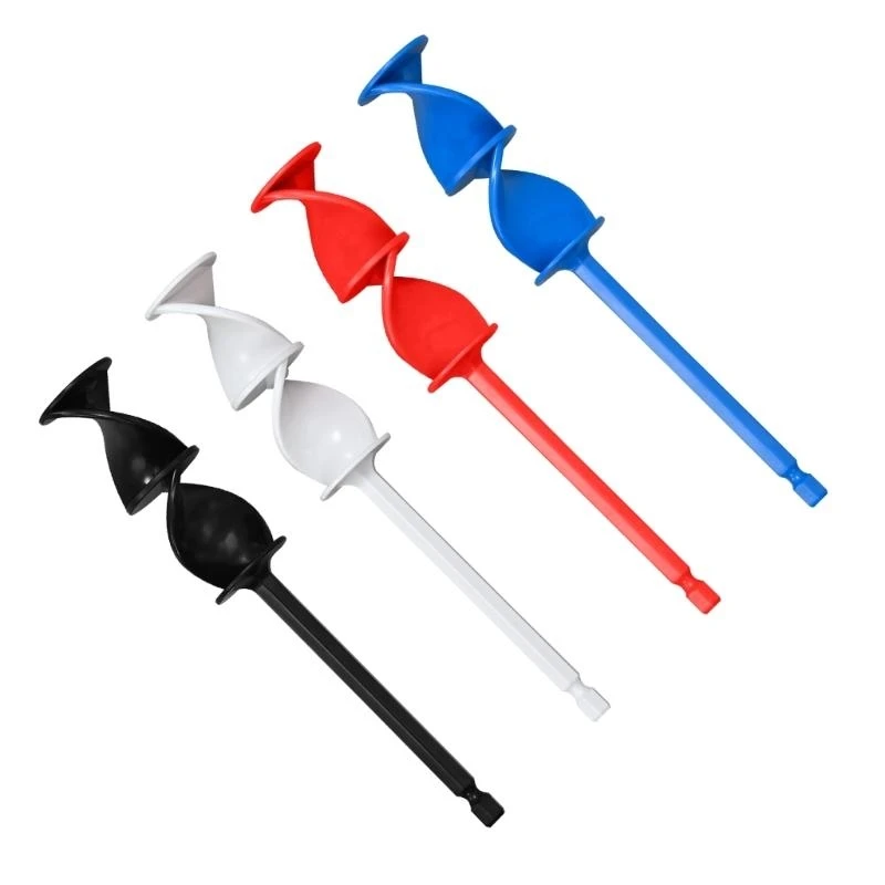 4Pcs Resin Mixer Paddles Reusable Paint Mixer Epoxy Mixer Paddles Multipurpose W91B