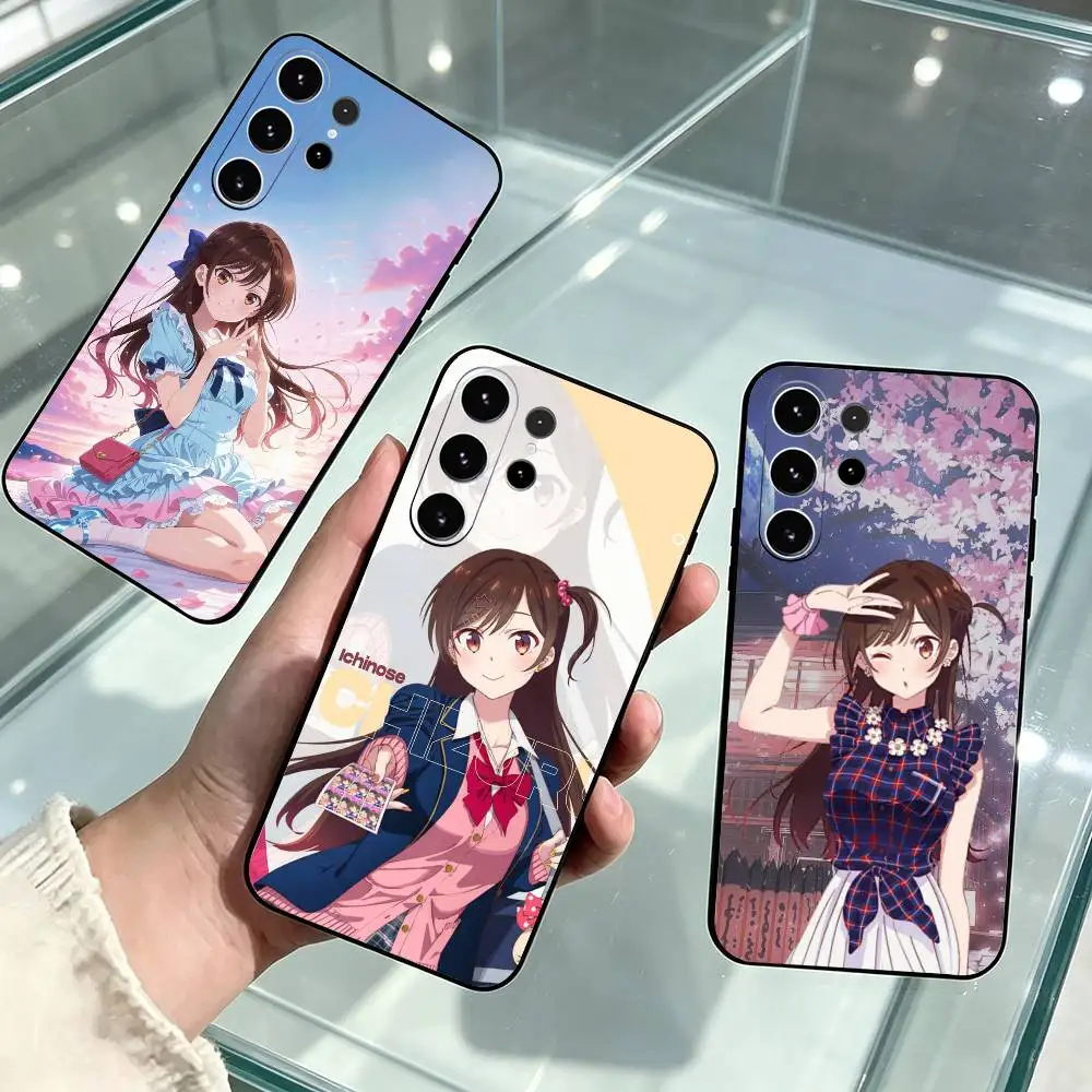 Rent A Girlfriend Chizuru  Phone Case For Samsung S26,S25,S24,S23,S22,S21,S30,Ultra,Plus,Fe,Soft Silicone Black Cover