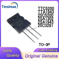 5/PCS New Original 2SA1302 2SA1943 2SC3281 2SC5200 TTA1943 TTC5200 TO-3 In Stock