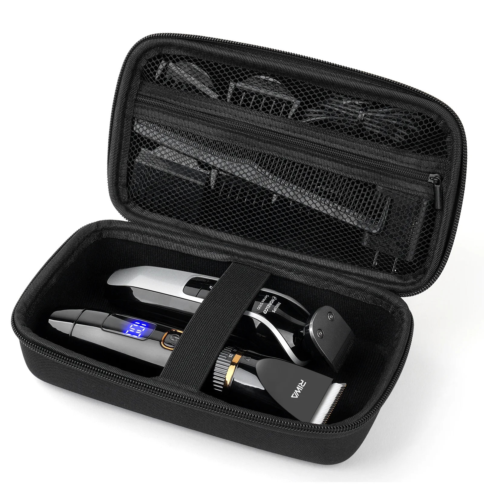 Portable Storage Case for Hatteker oneisall Ufr Hair Clippers, Carrying Case for Razors (CASE ONLY)