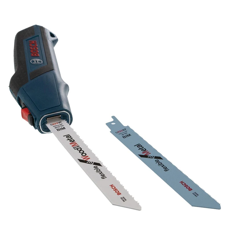 Bosch Professional 2608000495 Hand Sawing Set Handle Wood and Metal Recip Saw Blades Branch Plastic Pipe Metal Cutting