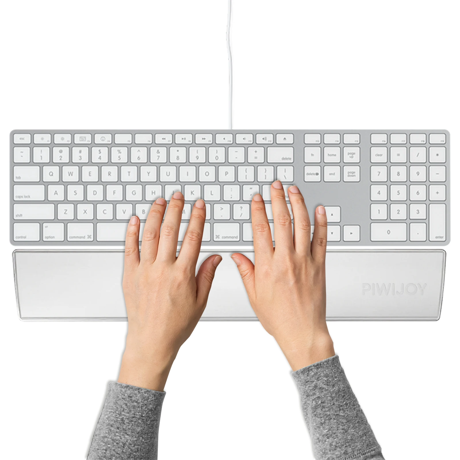 

Keyboard Wrist Rest Memory Foam Wrist Support Keyboard Pad for Computer Laptop Home & Office