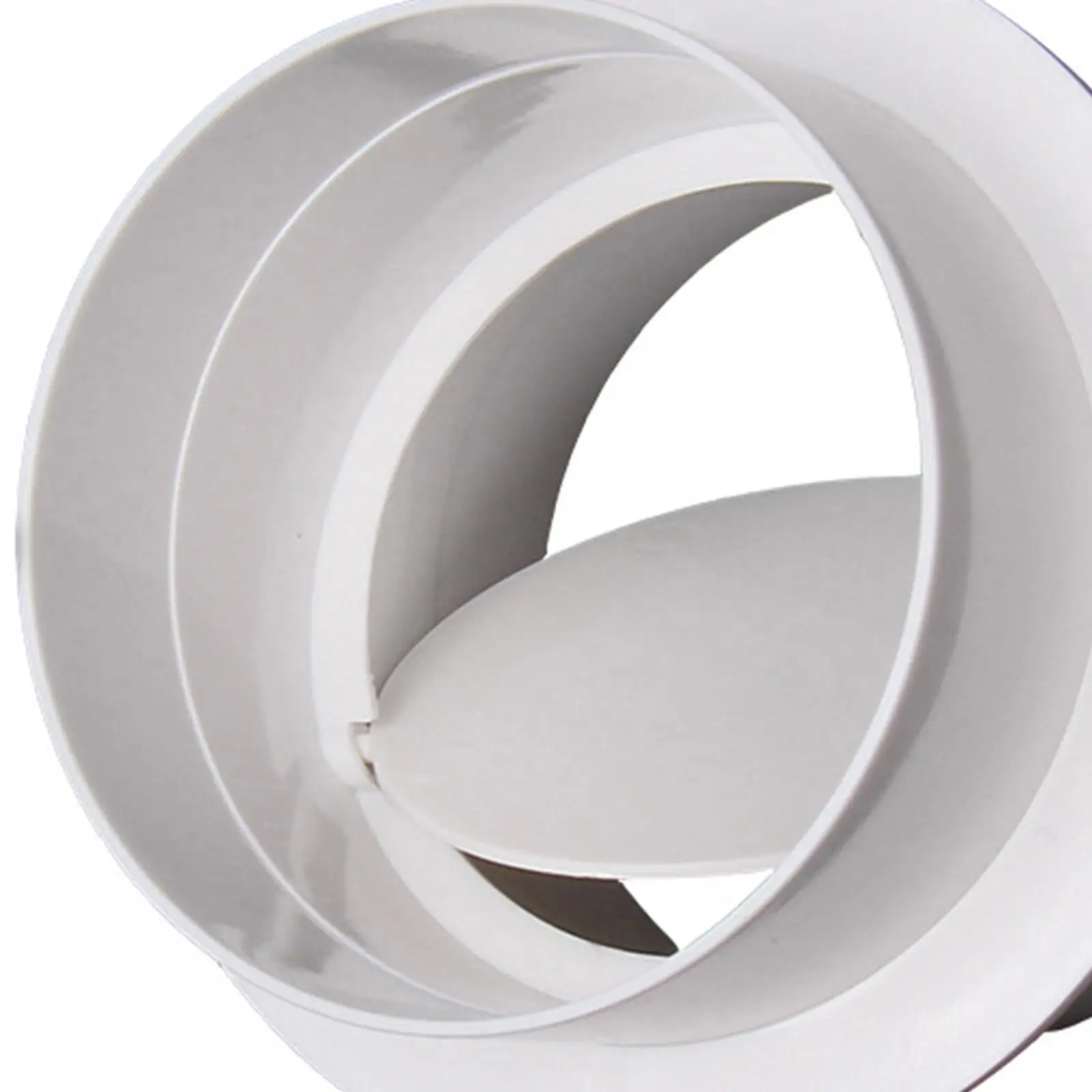 Exhaust Fan Pipe Draft Blocker, Practical Leak-Proof Bottom Draft Damper for