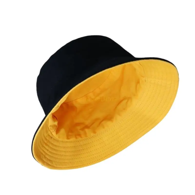 31BF Fashionable Double Side Couples Fisherman Hat Breathable Floppy Hat For Sunshade And Easy Carrying Women Men Unisex