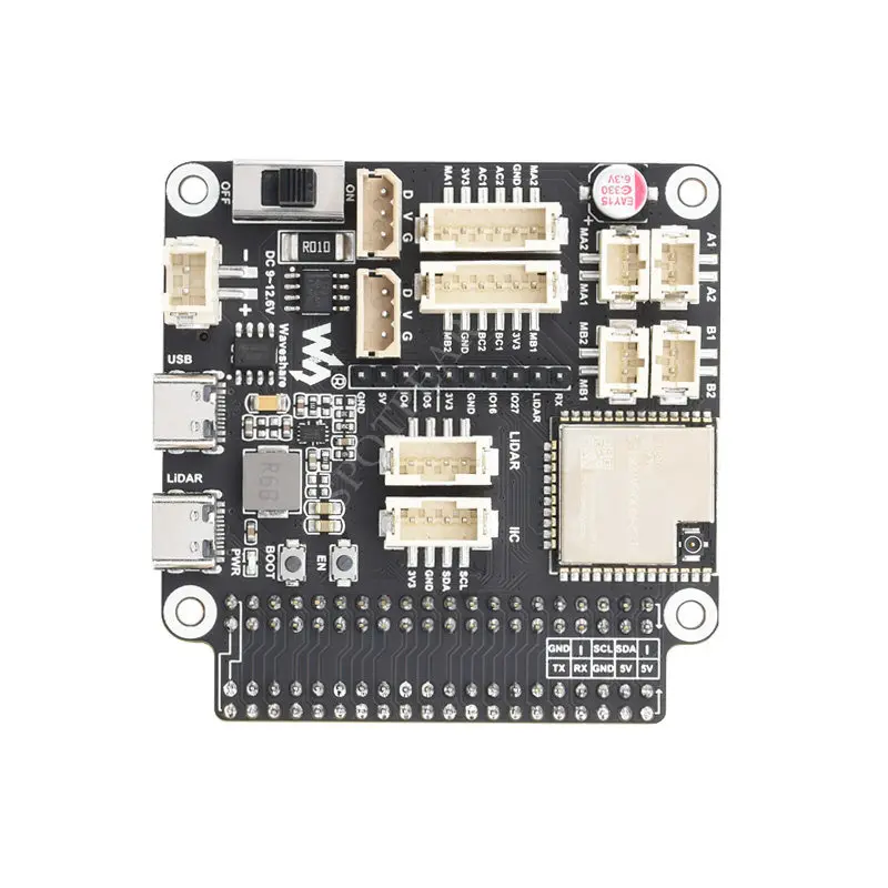 esp32-多機能拡張ボード-ロボットドライバーボード-wifi-bluetooth-raspberry-pi-jetson-nano-と互換性あり