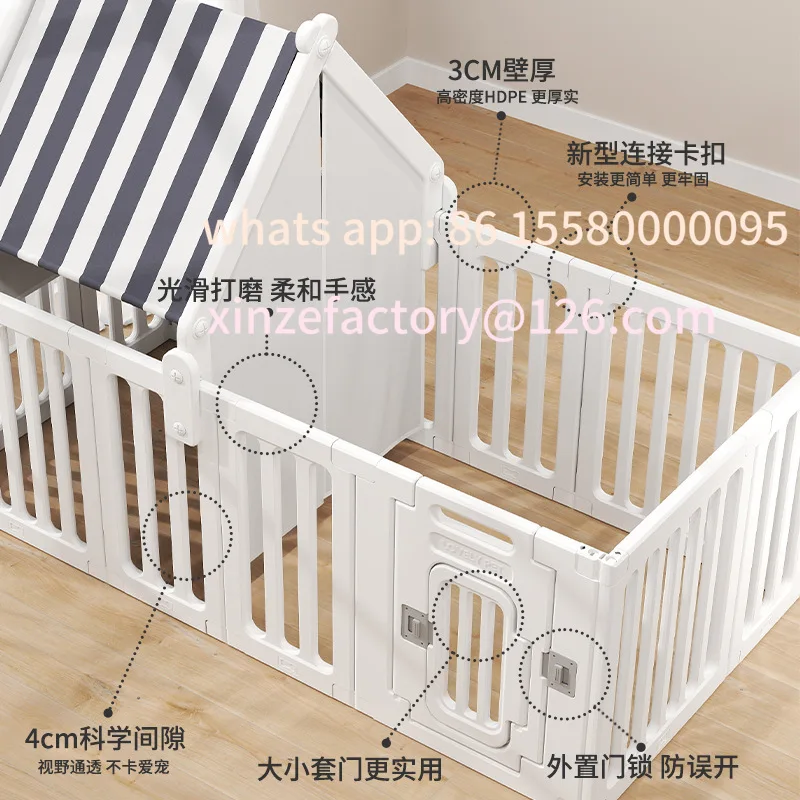 Customizable Dog House Fenced Indoor