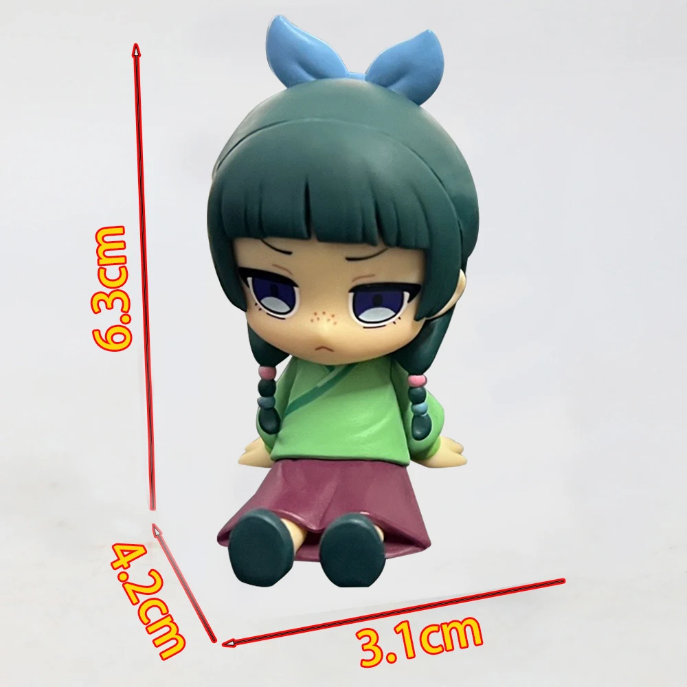 Anime Apothecary Diaries Figur Maomao Jinshi Actionfigur Modell Sammlung Actionfiguren Mini süße Maomao Figur Puppe Geschenke
