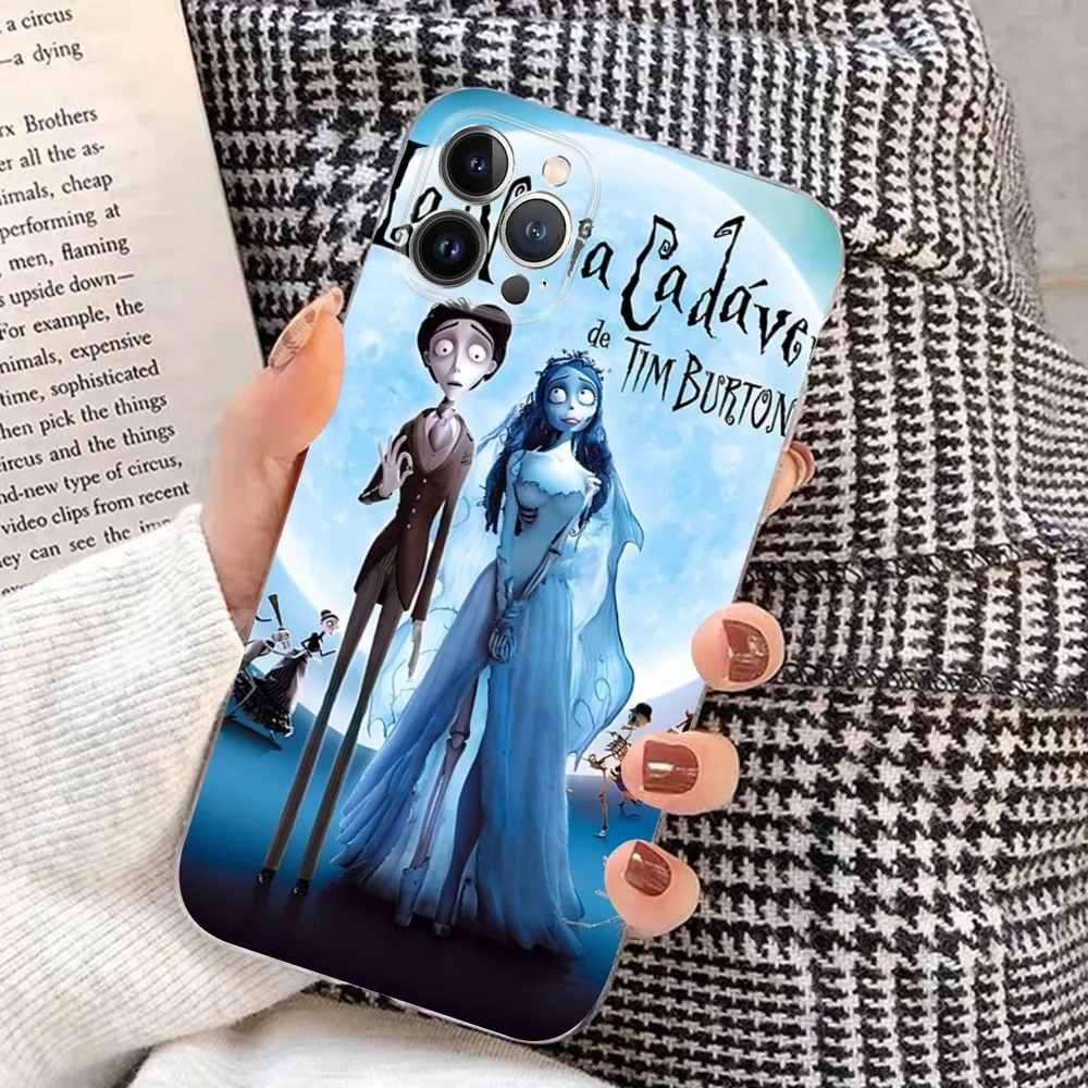 The Movie C-Corpse B-Bride Phone Case For iPhone 16 15 14 13 12 Mini 11 Pro XS Max X XR SE 6 7 8 Plus Soft Silicone Cover