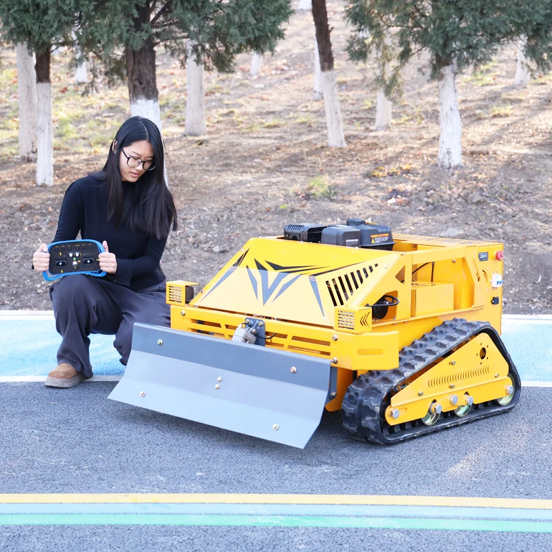 

Customized High-Quality Budget-Friendly Home Tracked Lawn Mower Self-Propelled Zero-Turn Remote Control Garden Equipment