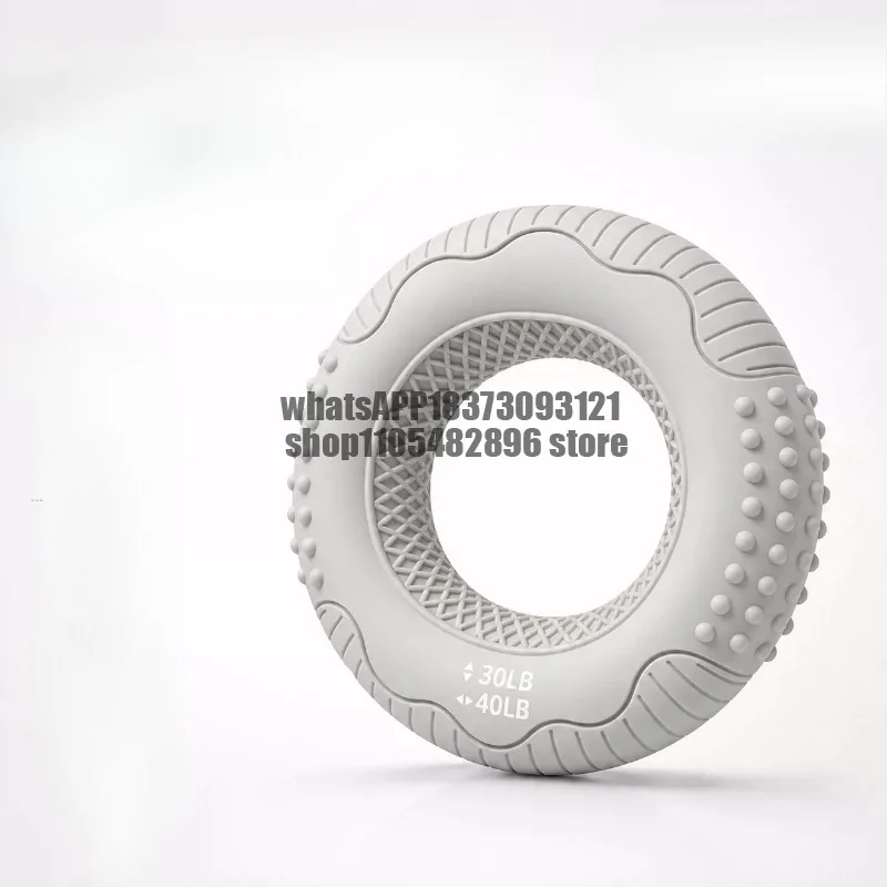 Silicone Grip Ring Men's and Women's Arm Muscle Training Hand Strength Decompression Equipment Student Five Finger