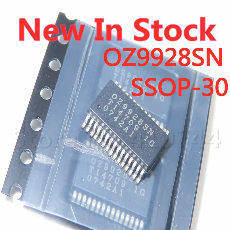 5PCS/LOT OZ9928SN OZ9928 SSOP-30 SMD LCD high voltage board SMD chip In Stock NEW original IC