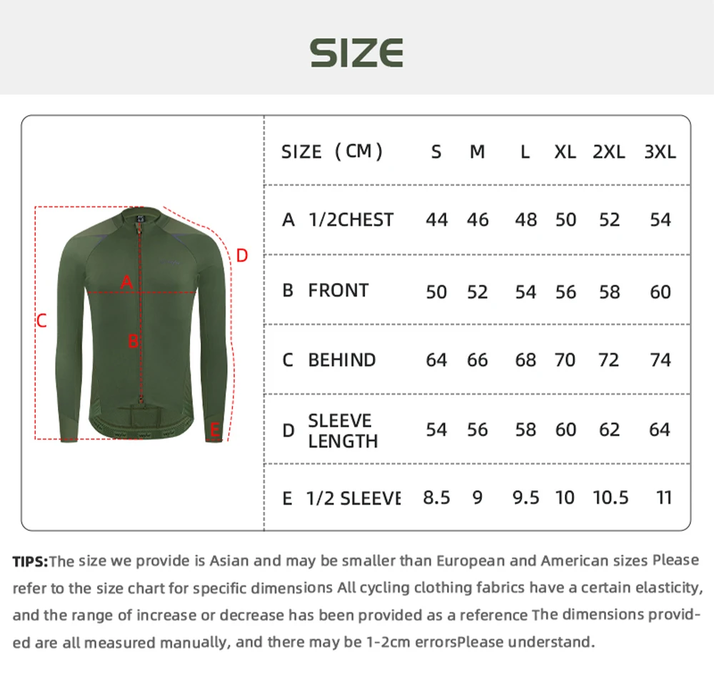 YKYWBIKE Herren-Radtrikot, wasserabweisend, Fahrrad, Outdoor, Sporttrikot, winddicht, Wintermantel, Thermo-Rennradbekleidung – Detail 1